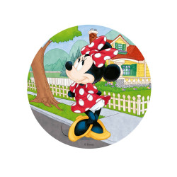 Disque en azyme Minnie 20 cm  