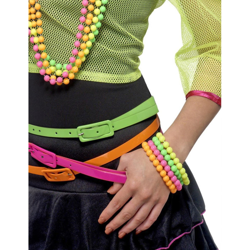 Bracelets fluo adulte  