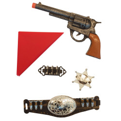Kit cowboy 5 pi√®ces enfant  
