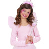 Baguette et tiare princesse rose  