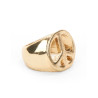 Bague hippie dor√©e adulte  