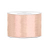 Ruban satin p√™che 5 cm x 25 m pour d√©coration  