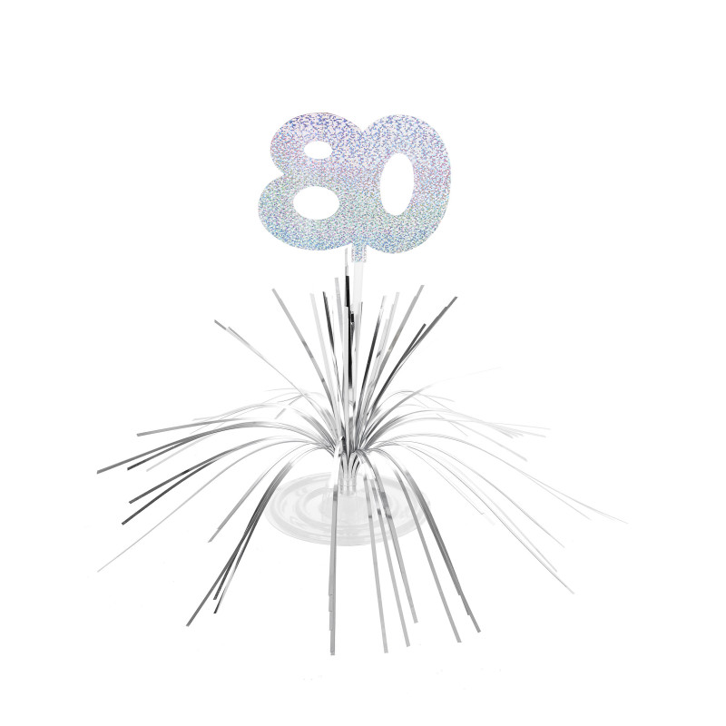 Centre de table 80 ans  