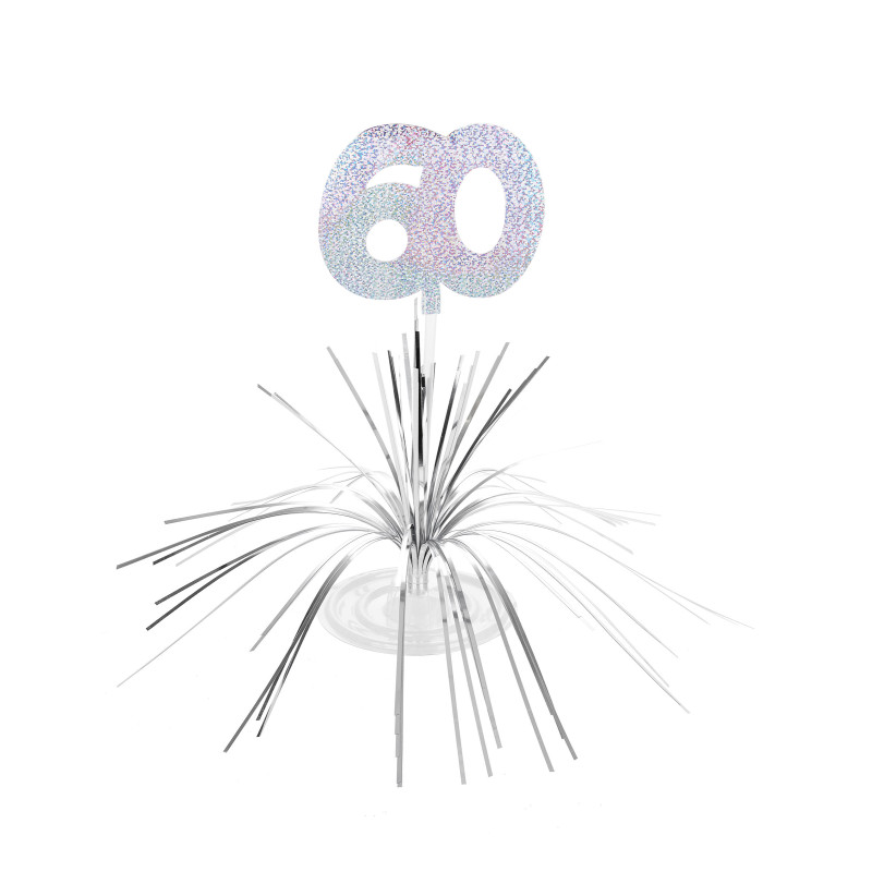 Centre de table 60 ans  