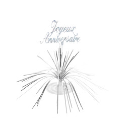 Centre de table Joyeux Anniversaire  