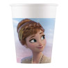 8 Gobelets en carton La Reine des Neiges 200 ml  