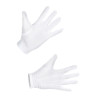 Gants courts blancs adulte  