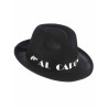 Chapeau borsalino Al Capone noir adulte  