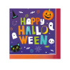 16 Serviettes en papier Halloween Friends 33x33 cm  