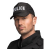 Casquette noire police adulte  