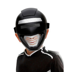 Masque power robot noir enfant  