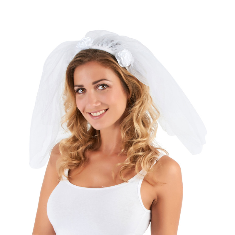 Voile mari√©e adulte  