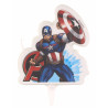 Bougie anniversaire Captain America  