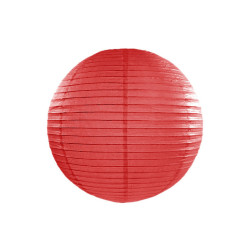 Lanterne japonaise rouge 35 cm  