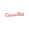 D√©co de table en bois candy bar rose 27 cm pour buffet  