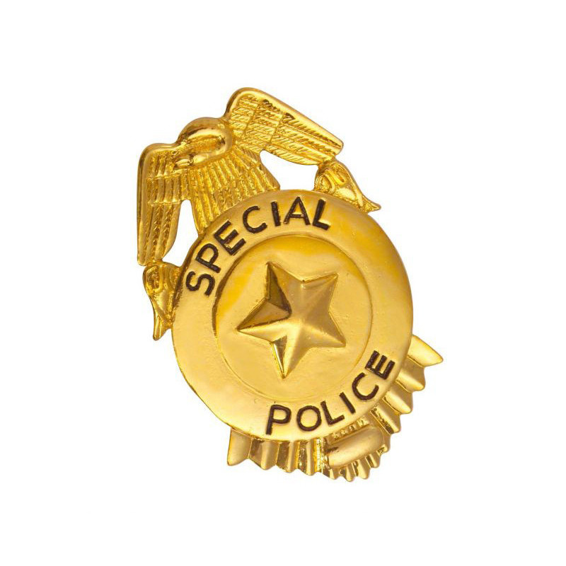 Badge de police or  