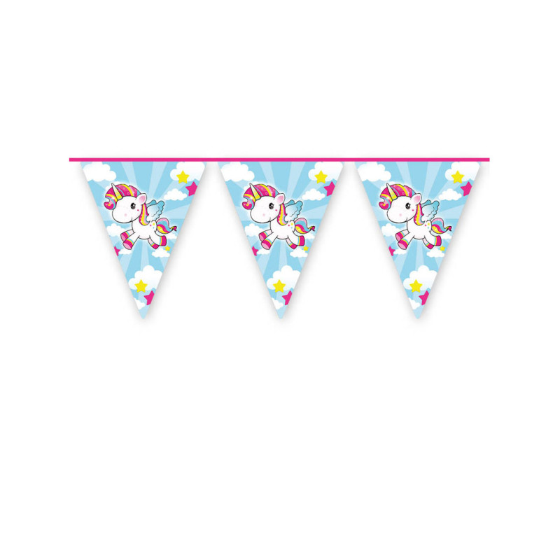 Guirlande Fanions Licorne  