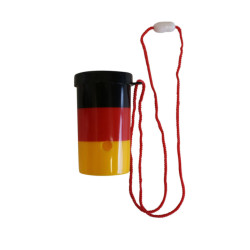 Collier mini corne de brume supporter Allemagne  