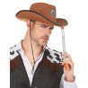 Chapeau Sherif marron adulte  
