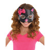 Loup en sequins chat noir enfant  