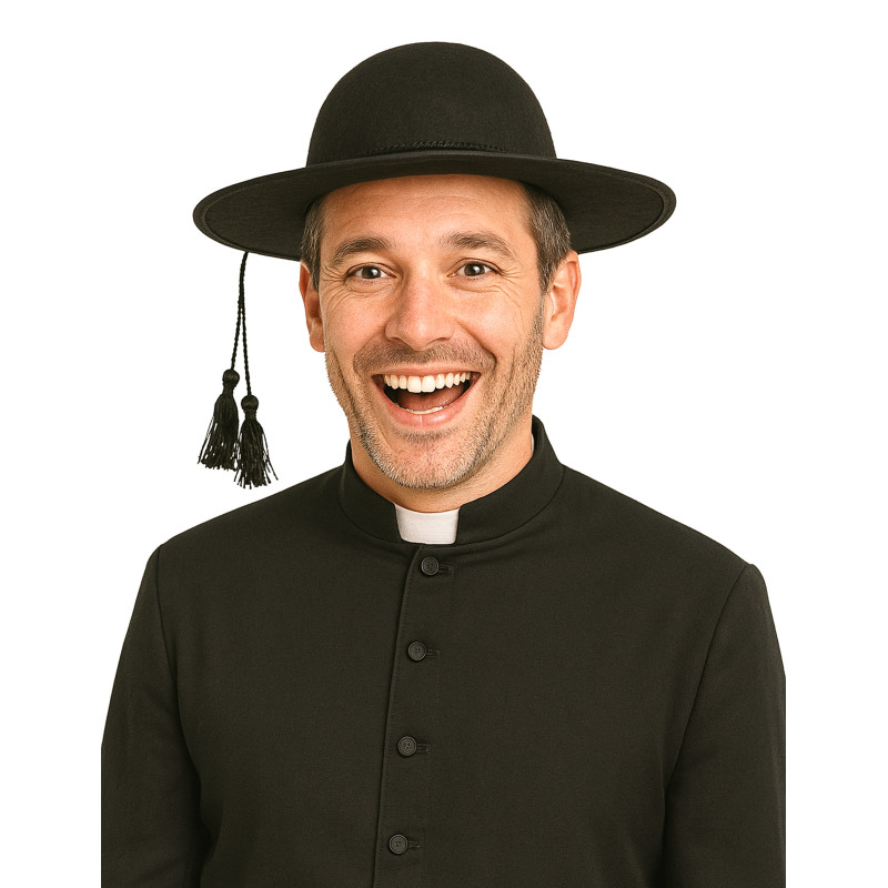 Chapeau cur√© adulte  