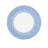 8 Assiettes en carton √©toiles bleues 23 cm  