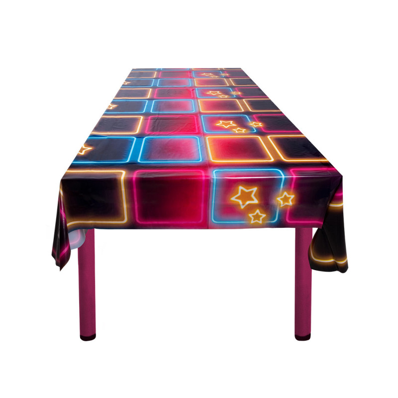 Nappe en plastique Disco Fever 180 x 130 cm  