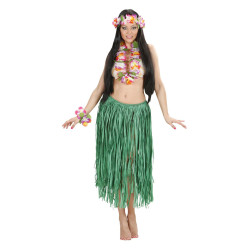 Set hawa√Ø √† fleurs adulte  