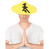 Chapeau chinois jaune adulte  