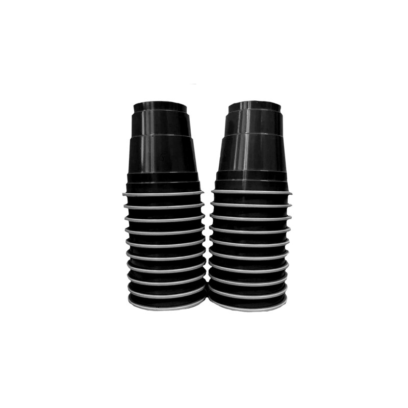 20 Shooters am√©ricains noirs 4 cl  