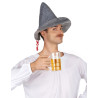 Chapeau bavarois adulte avec cordelette rouge et blanche  