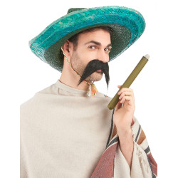 Sombrero mexicain vert adulte  