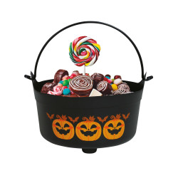 Chaudron citrouilles Halloween  