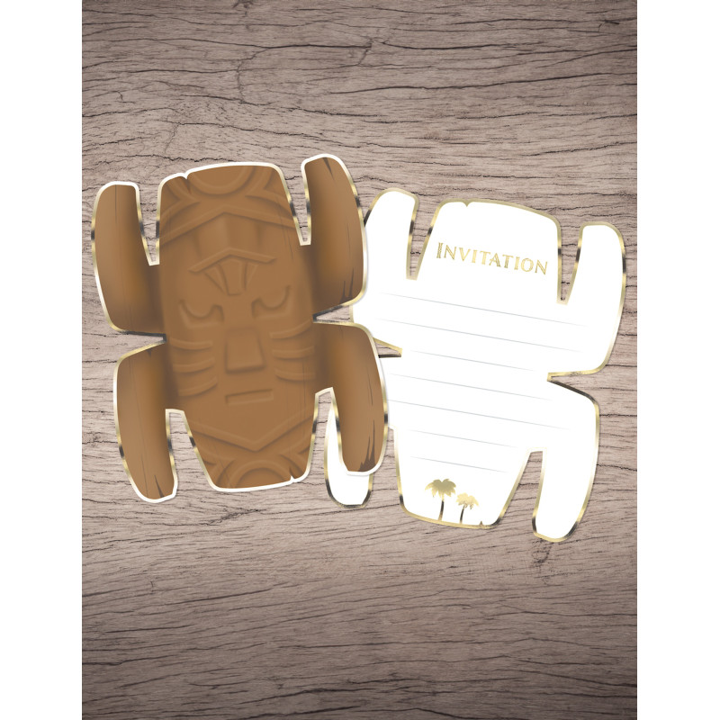 8 Invitations totem aventurier  