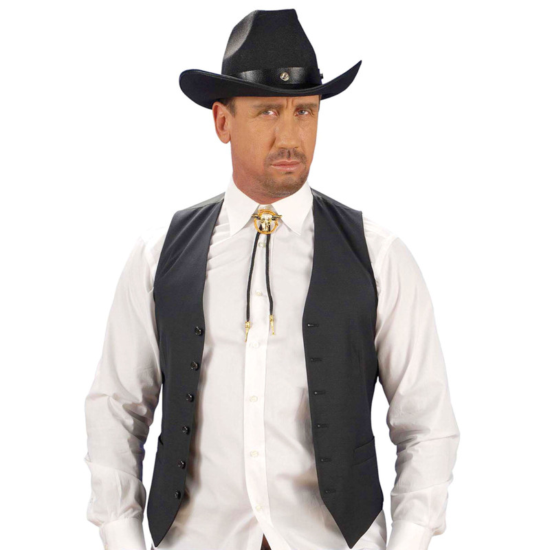 Cravate ficelle cowboy adulte  
