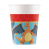 8 Gobelets en carton Pok√©mon Next Generation 200ml  