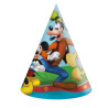 6 chapeaux carton Mickey Mouse  