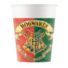8 Gobelets en carton Harry Potter 200 ml  