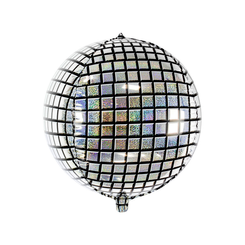 Ballon aluminium boule de disco 40 cm  