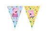Guirlande 9 fanions Peppa Pig  