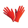 Gants courts rouges adulte  