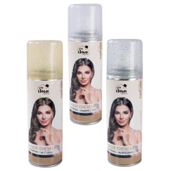 Bombe laque pour cheveux paillett√©s 125 ml 