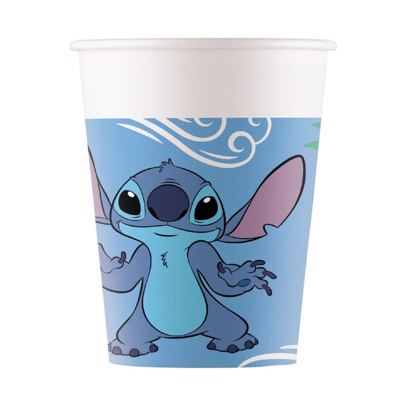 8 Gobelets en carton Stitch 200 ml  