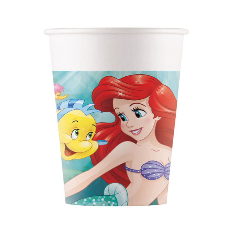 8 Gobelets en carton Ariel 200 ml  