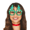 Lunettes humoristiques sapins de No√´l adulte  