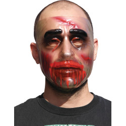 Masque transparent Halloween homme  