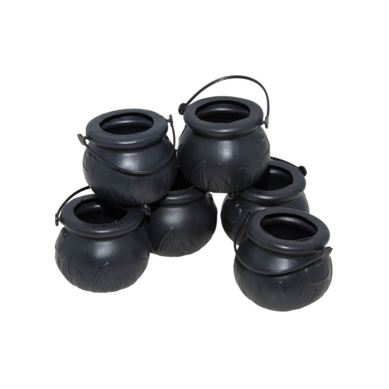 6 Mini chaudrons 6 cm  