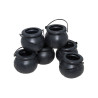 6 Mini chaudrons 6 cm  