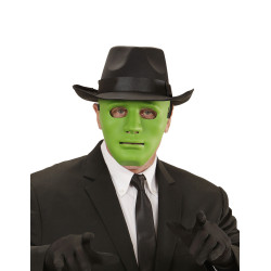 Masque anonyme vert adulte  