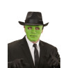 Masque anonyme vert adulte  